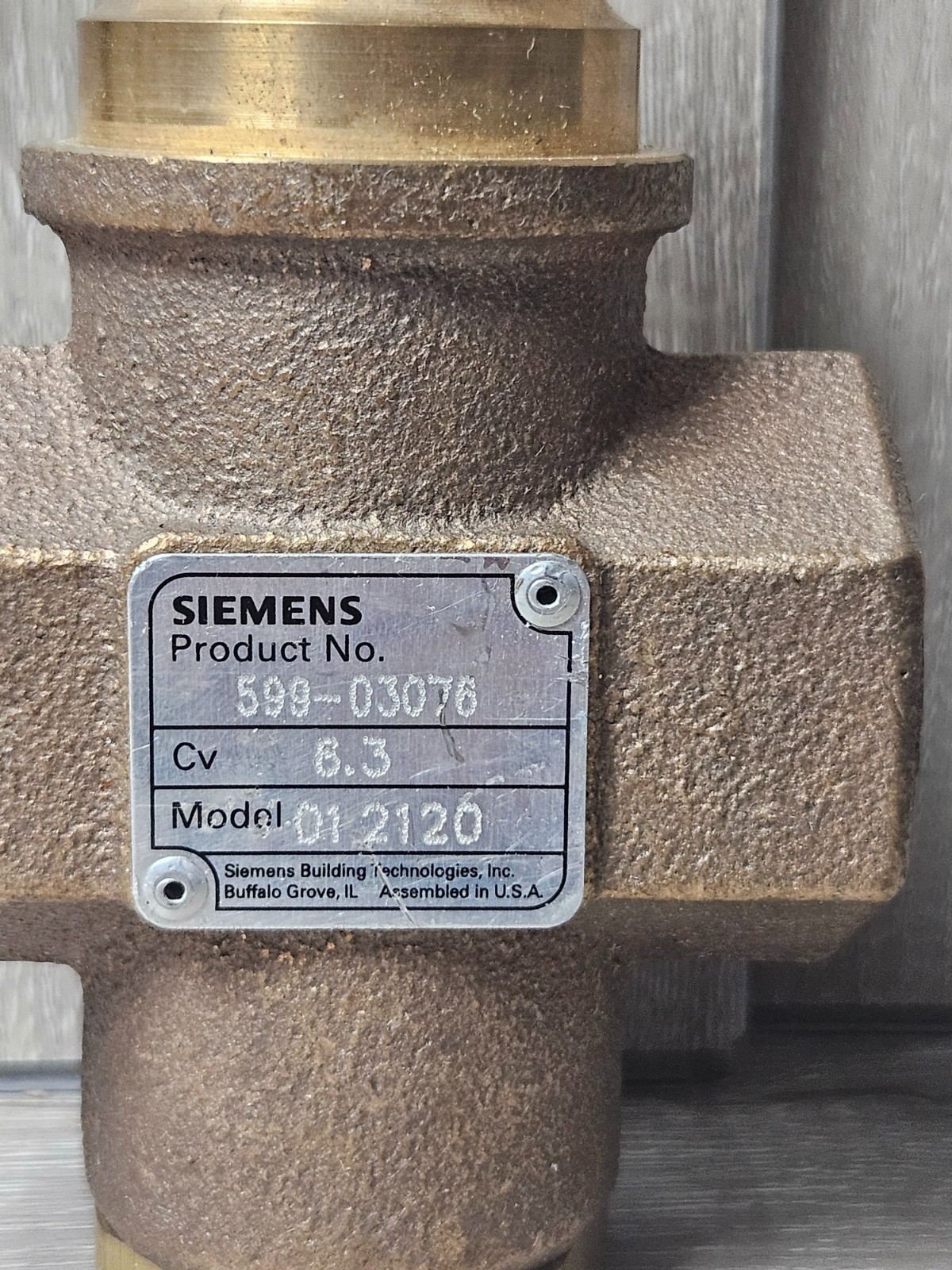 Brand New – SIEMENS VALVE 599-03076 Flowrite 3/4″ 2W Valve