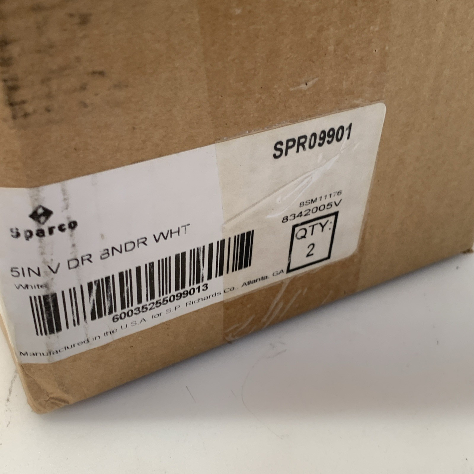 2X Sparco Locking D Ring Binder – Letter – 8.50″ X 11″ – D-ring Fastener – 5″