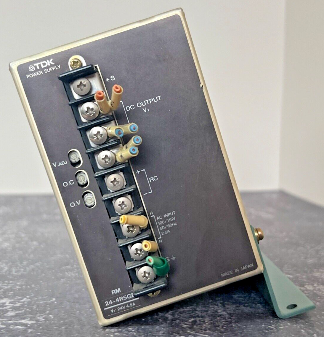 TDK RM24-4R5GB | RM244R5GB | TDK 24‑4R5GB Power Supply: 24VDC/4.5A, 100-115VAC