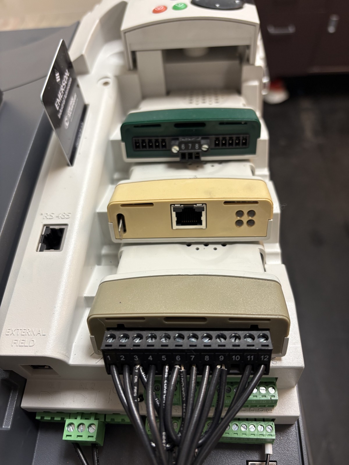 Control Techniques/Emerson DC Drive MP350A4R 125kW 480v 200HP -Pre-Owned