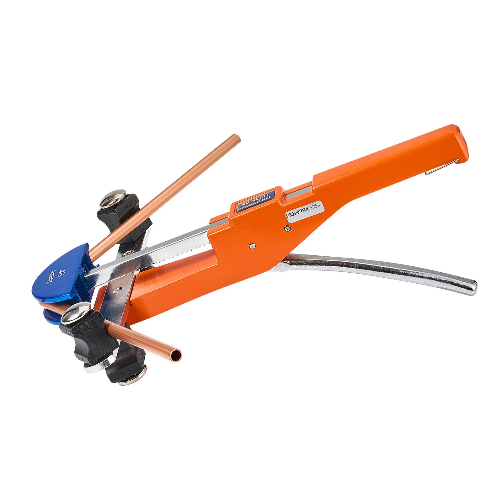 Uimoso Tubing Bender Kit 1/4-7/8 In Ratcheting Pipe Bender with Aluminum Design