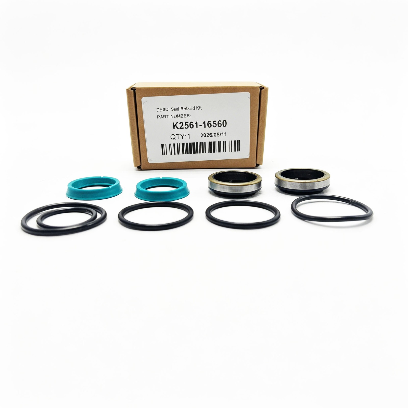 Steering Cylinder Hydraulic Seal Kit Fit Kubota BX22D BX23D RTV900 K2561-16600