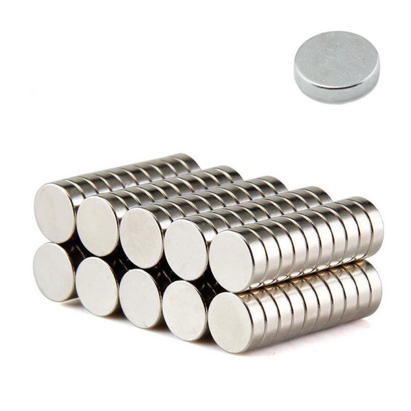 5-100Pcs Various Neodymium Magnet Small Rare Earth Round Disc 10mm 2mm 3mm Thick