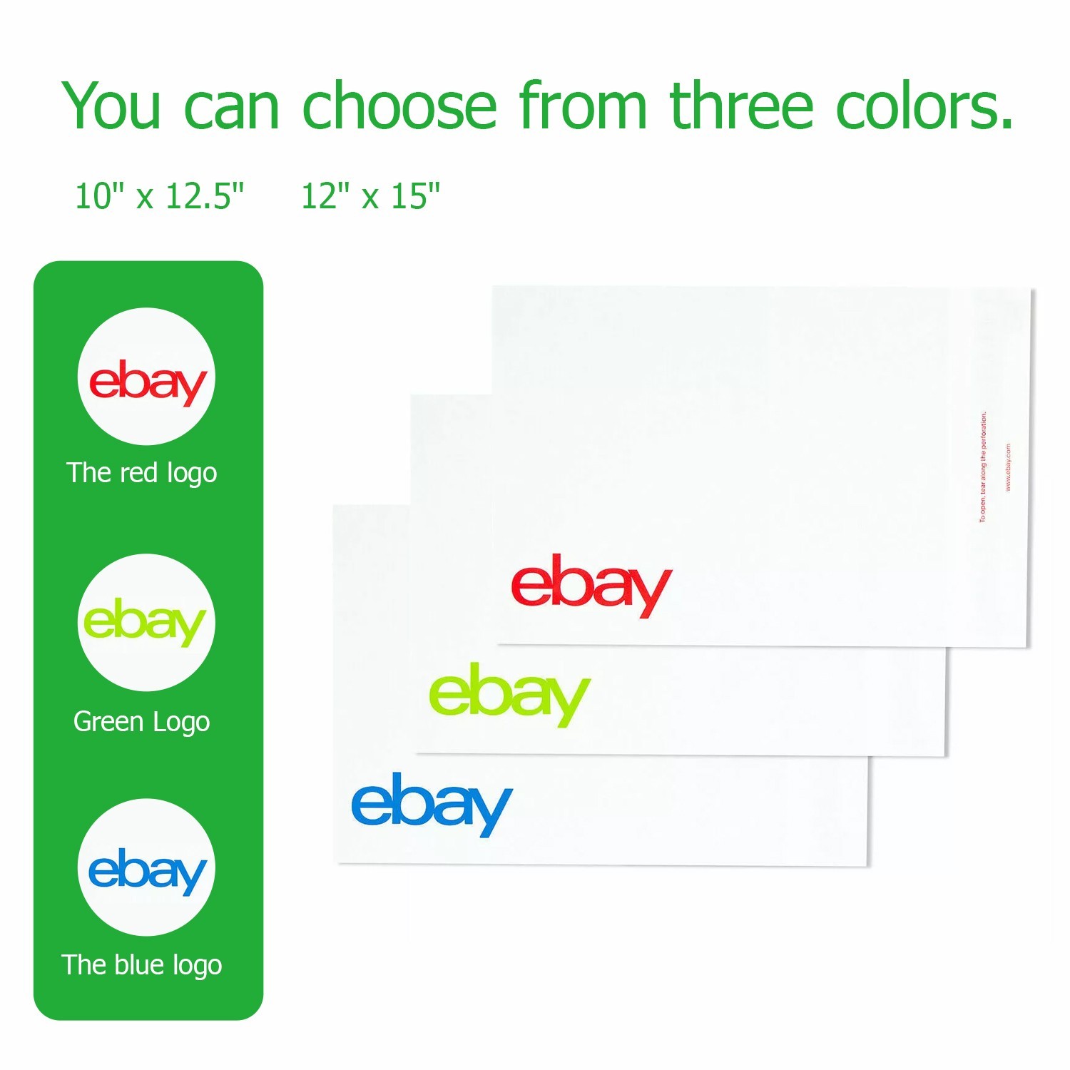 100 – 800 pcs 10″x12.5″ Self Sealing Shipping Bags Polyjacket/Polymailer UL ebay
