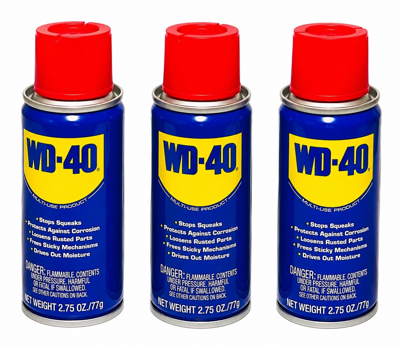 WD-40 Multi Use Product Spray 2.75 Oz (3 PACK) Lubricant Rust Protection