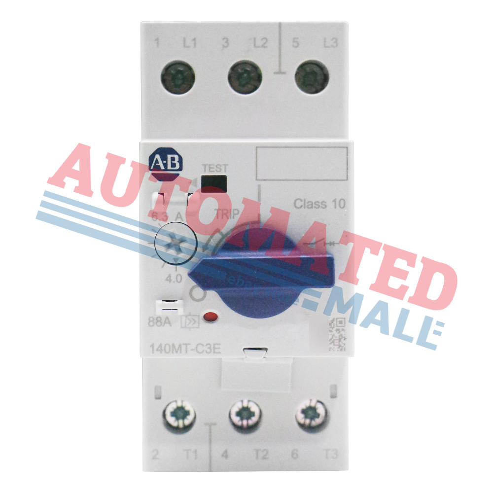 Allen Bradley 140MT-C3E-B63 C Frame, 4 – 6.3A,Motor Protection Circuit Breaker
