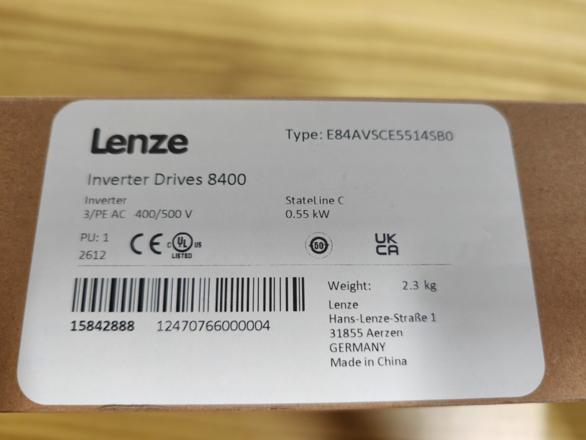E84AVSCE5514SB0 NEW Lenze E84AVSCE5514SB0 Inverter Fast delivery
