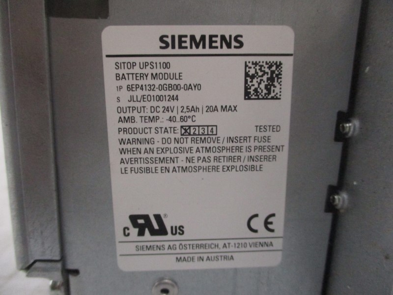 SIEMENS 6EP4132-0GB00-0AY0 24VDC 20A NSNP
