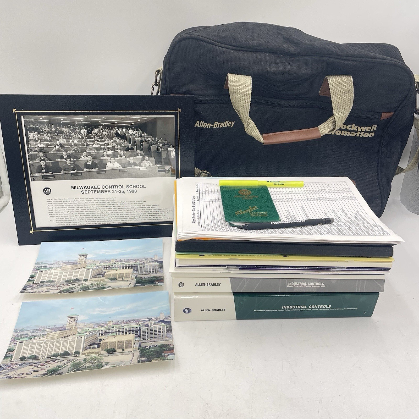 Allen-Bradley Rockwell Automation Milwaukee Control School Manuals Books