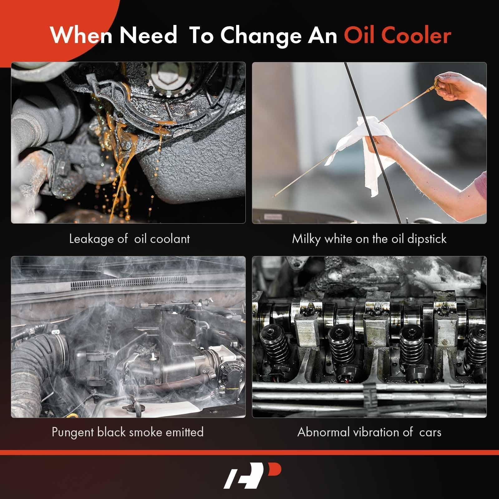 A-Premium Transmission Oil Cooler Compatible with Chevrolet Silverado 2500 HD, S