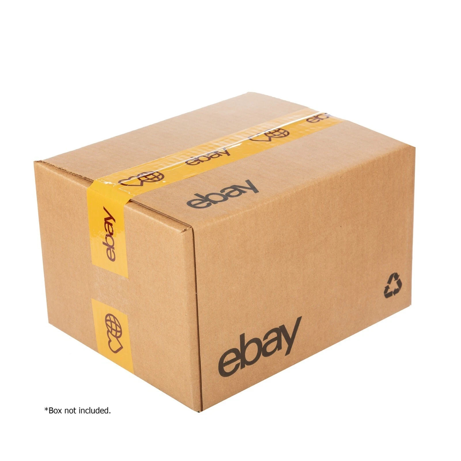 12 ROLLS – eBay Packaging Tape – Red, Blue, Green, and Yellow, 75 Yards Per Roll