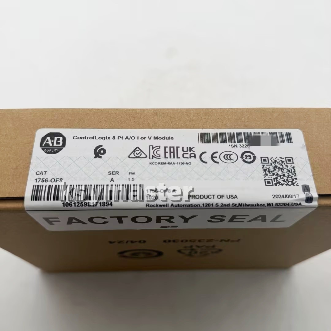 NEW 1756-IF8 AB ControlLogix Point A/I Module 2023 NEW Factory Sealed 1756IF8 TX