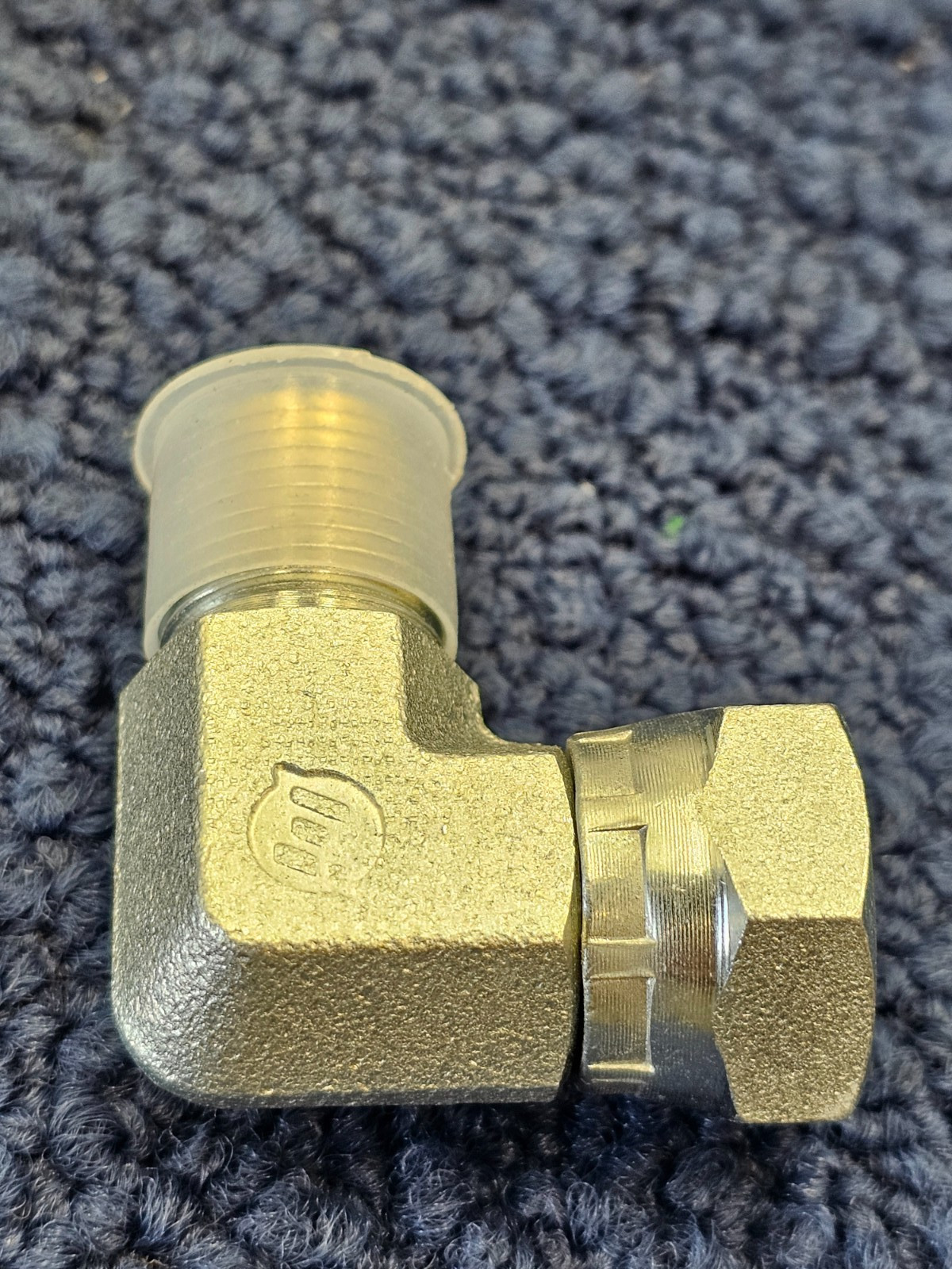 (QTY 5) Brennan Industries YT2407: 90-Degree Steel Elbow Fitting