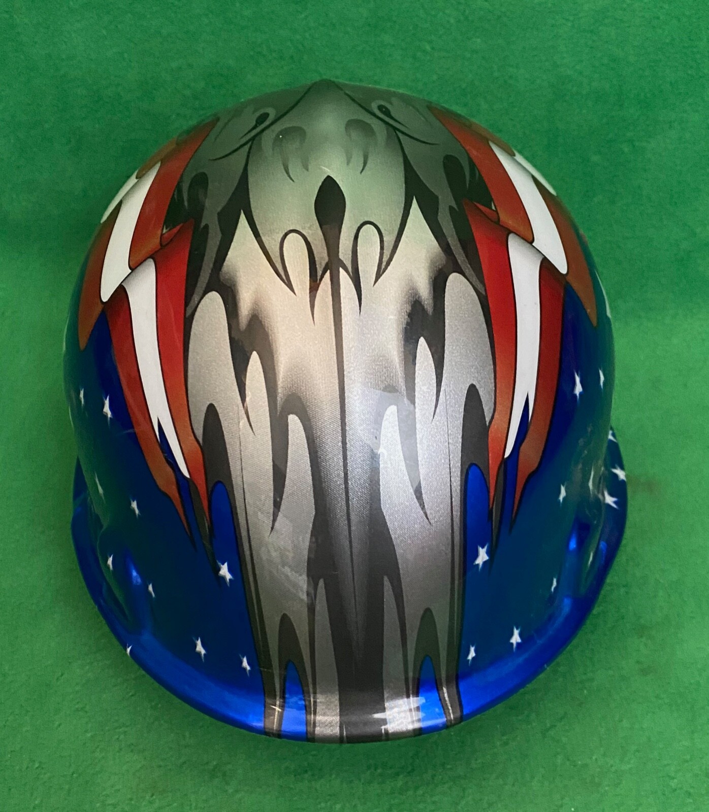 Jackson Products Type 1 Hard Hat With American Eagle Stars And Stripes.