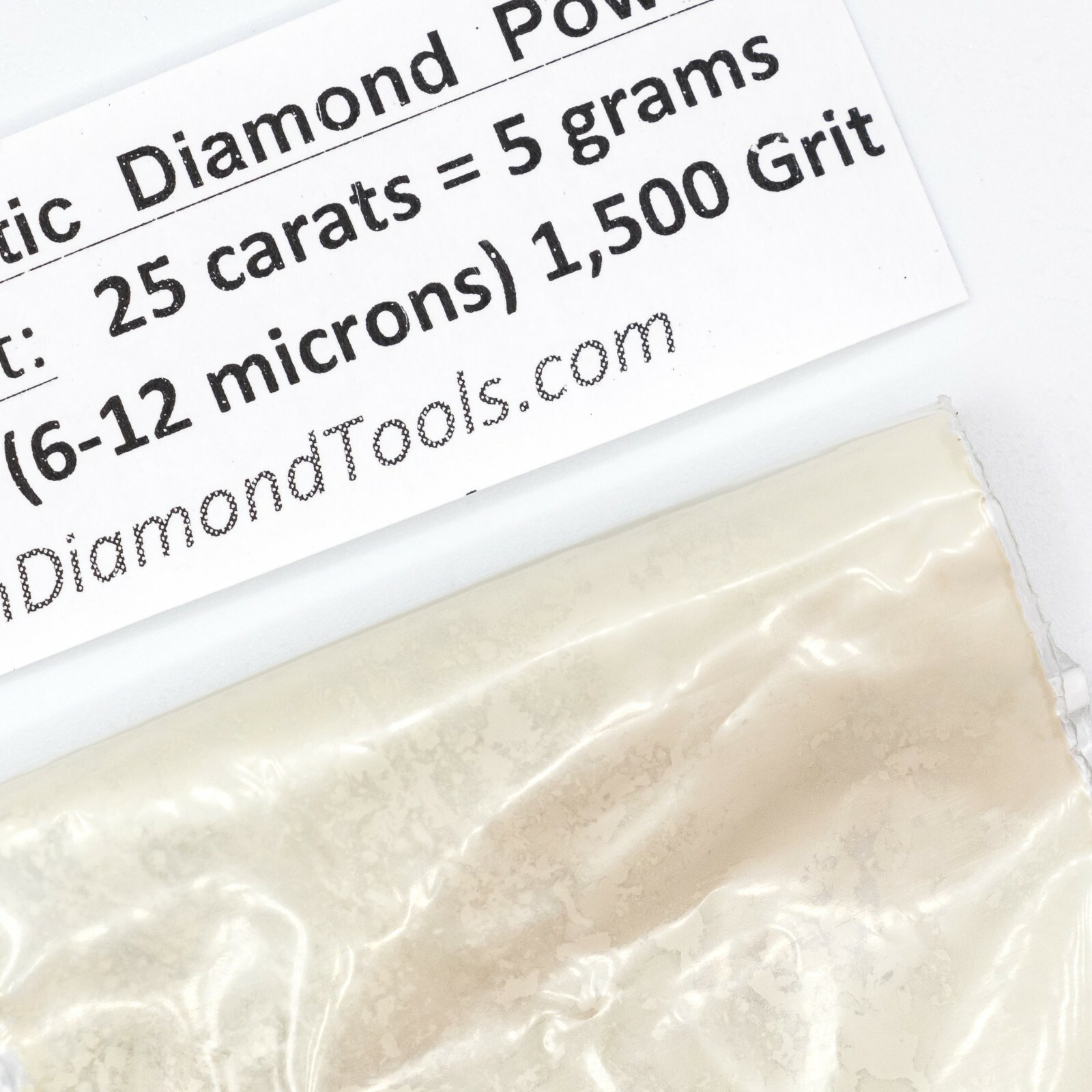 TechDiamondTools Diamond Powder 1,500 Grit 6-12 Microns, 25 cts = 5 Grams