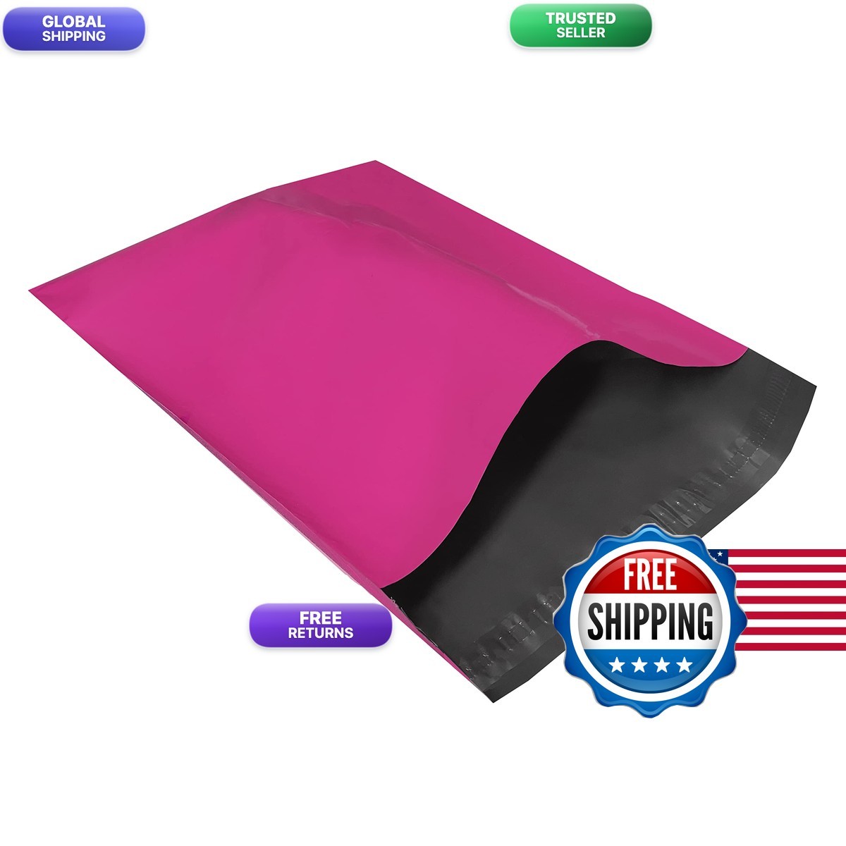 Ubmove Colored Poly Mailers Pack Of Be Creative Your Packaging Colored Mailers
