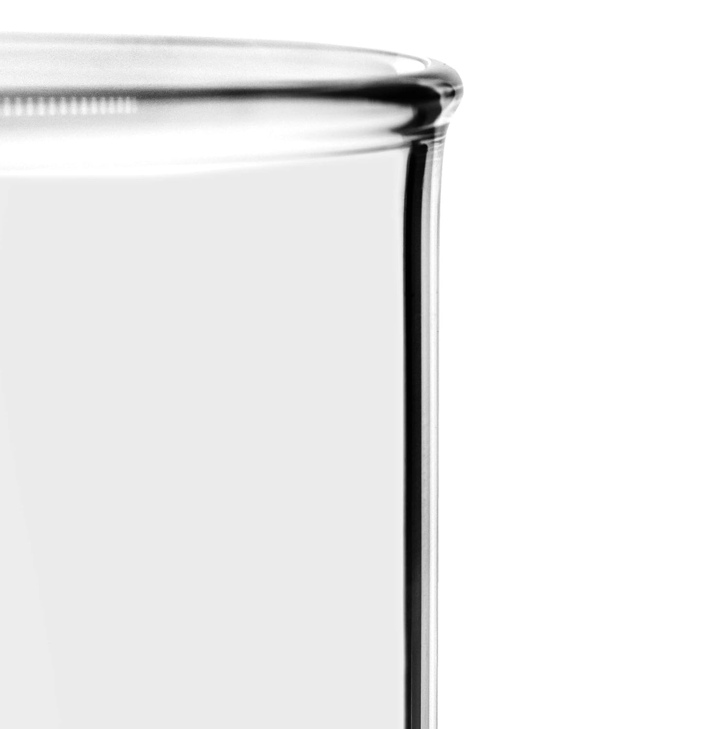 Eisco Labs 20ml Low Form Beakers, ASTM – Borosilicate Glass – 12 Pack