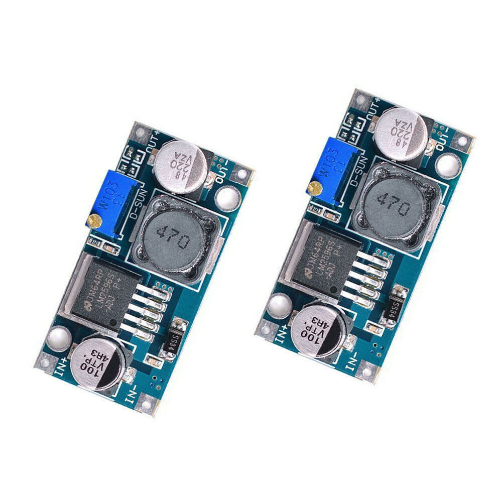 1x 10x LM2596S DC-DC 3A Buck Adjustable Step-down Power Supply Converter Module