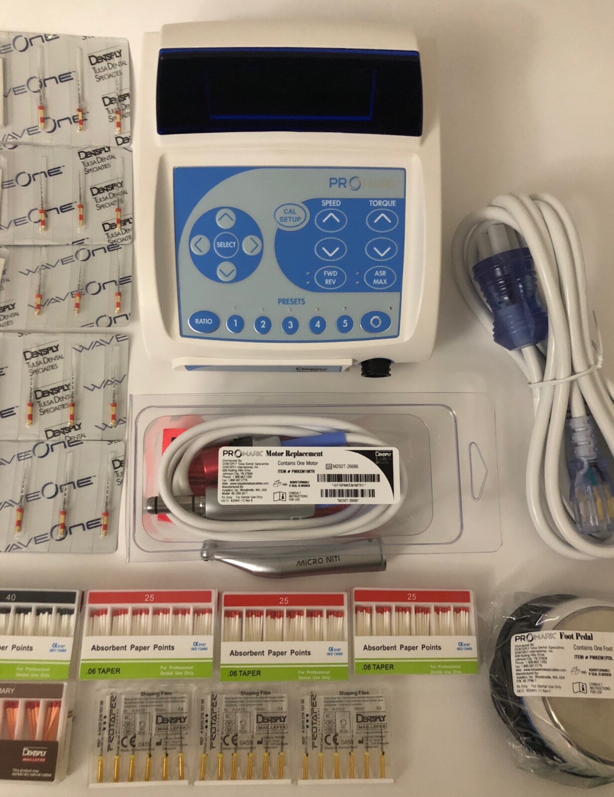 ProMark Endo Motor for wave one system WITH Handpiece and 1 YEAR WARRANTY.