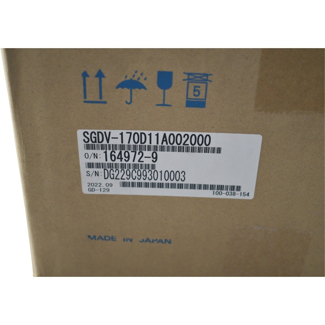 NEW Yaskawa SGDV-170D11A002000 Sigma 5 SERVOPACK AC Servo Drive 5kW 400V