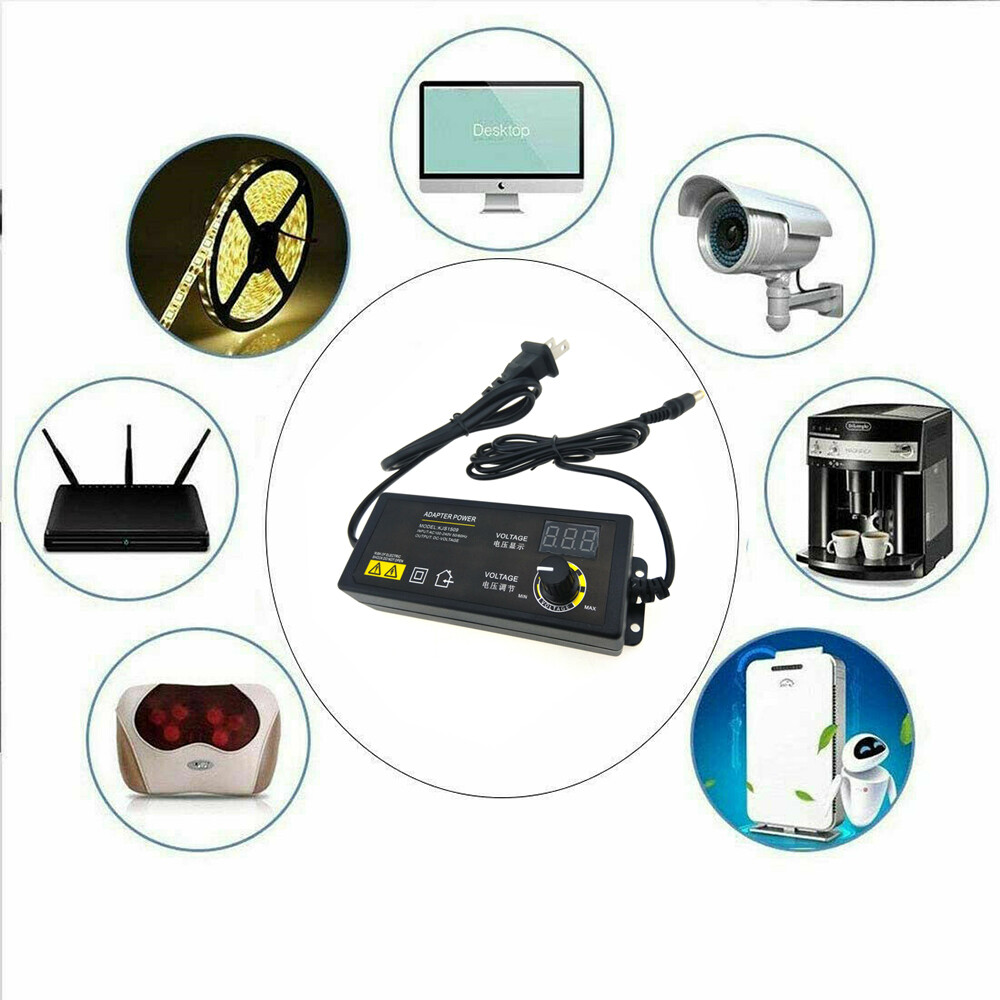 Adjustable power supplies Voltage 3 to 24V AC/DC Switch Supply LED Display