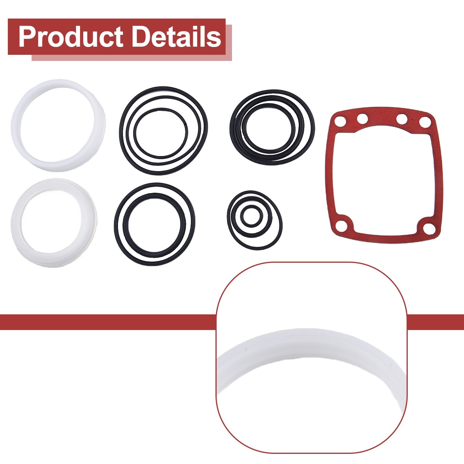 Accessories O Ring Kit 1 Set For Paslode 3250-F16 O Ring Kit And Cylinder Seal