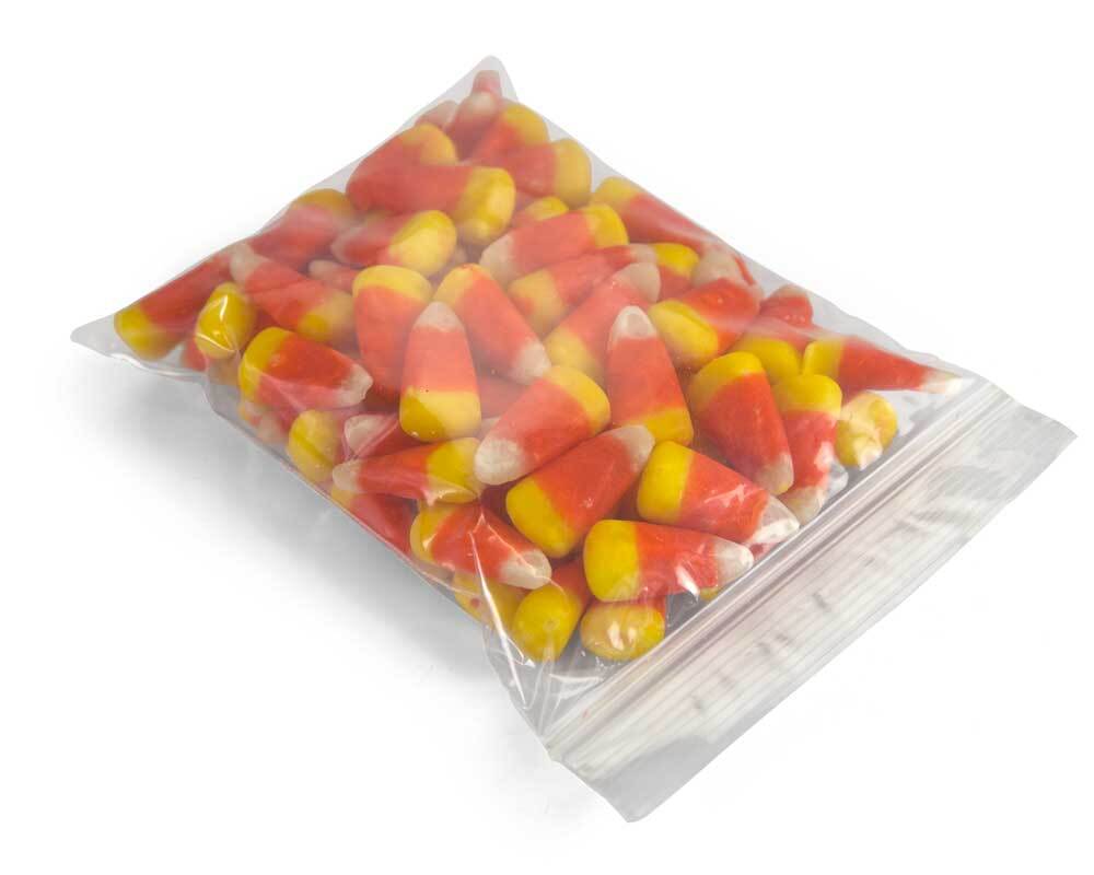 Clear Reclosable Zip Seal 2-Mil Plastic Bags Jewelry Storage Top Lock Baggies