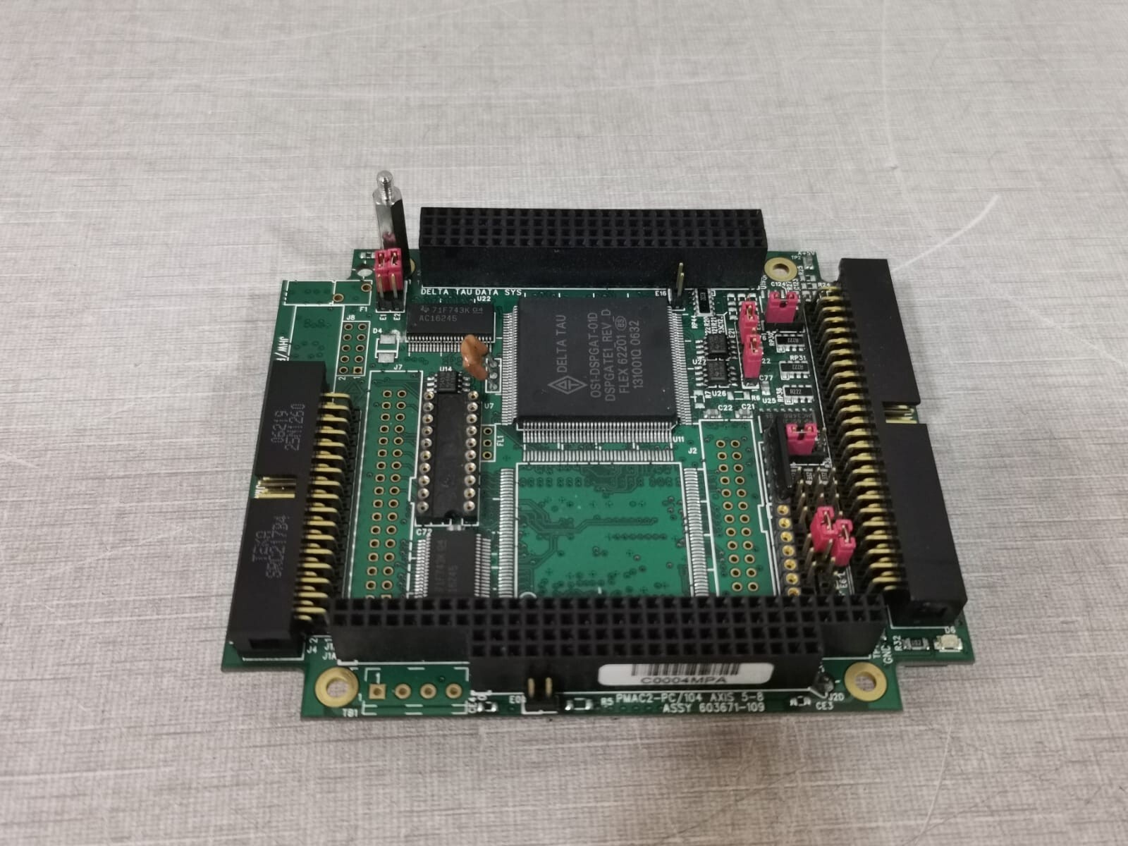 Delta Tau Data Sys PMAC2-PC/104 Axis 5-8 Assy 603671-109 Printed Circuit Board
