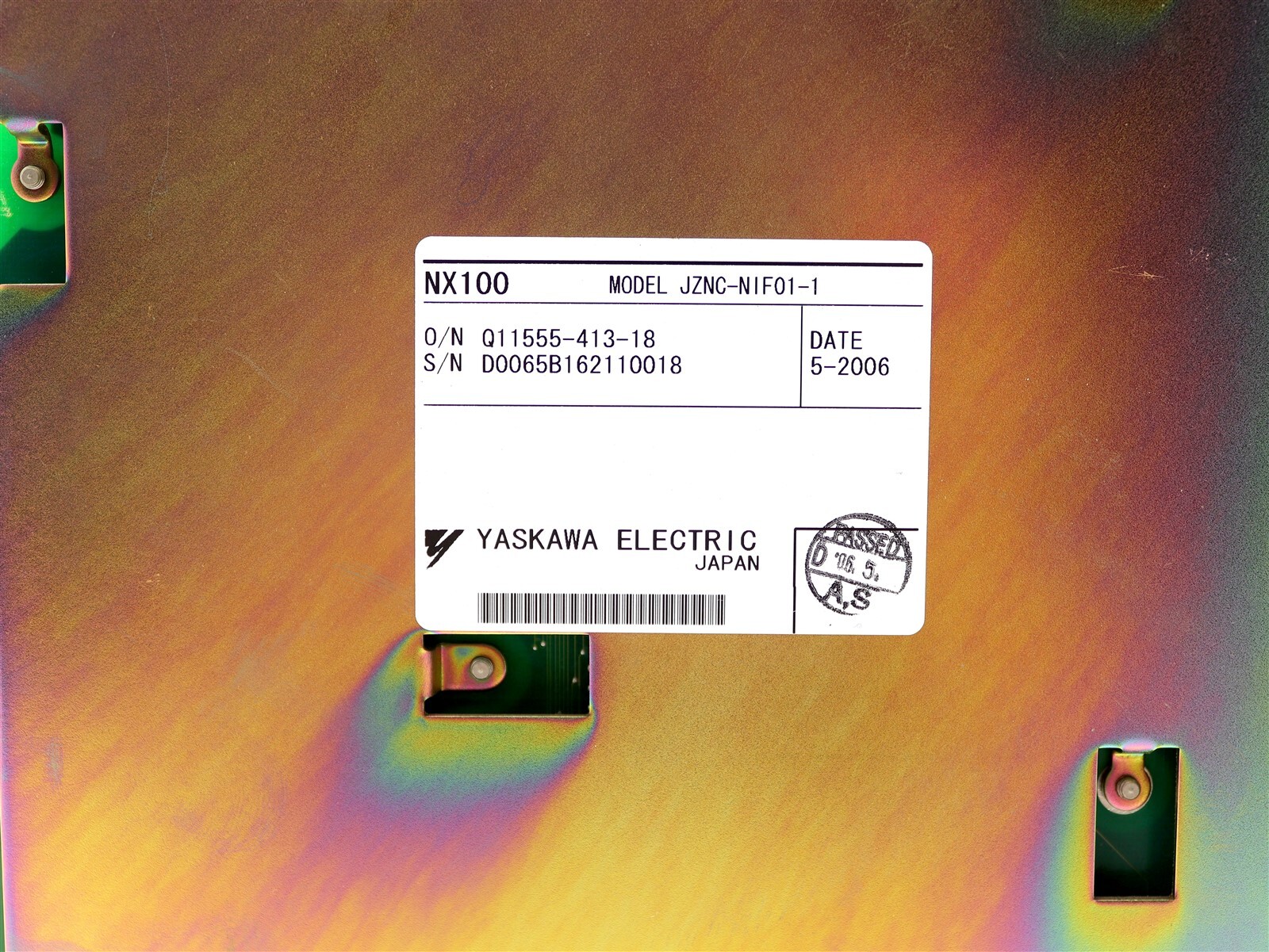 Yaskawa Interface Module JZNC-NIF01-1