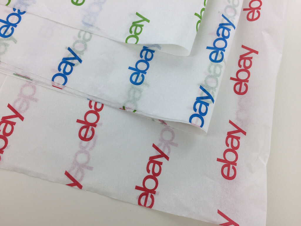 Ebay Branded Shipping Supplies Kit Lot Boxes Padded Envelopes Tape Tissue +