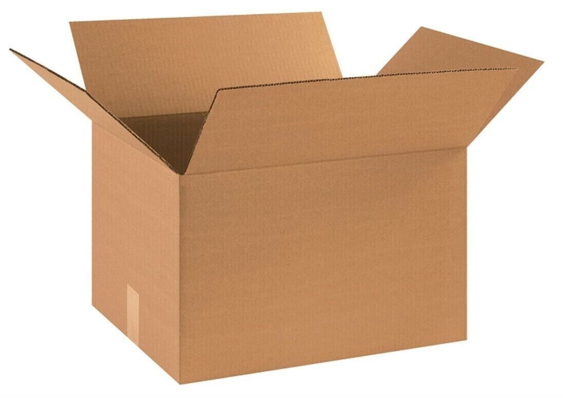 Prinko Medium Cardboard Moving Boxes (10 Pack) 18 x 14 x 12-Inch
