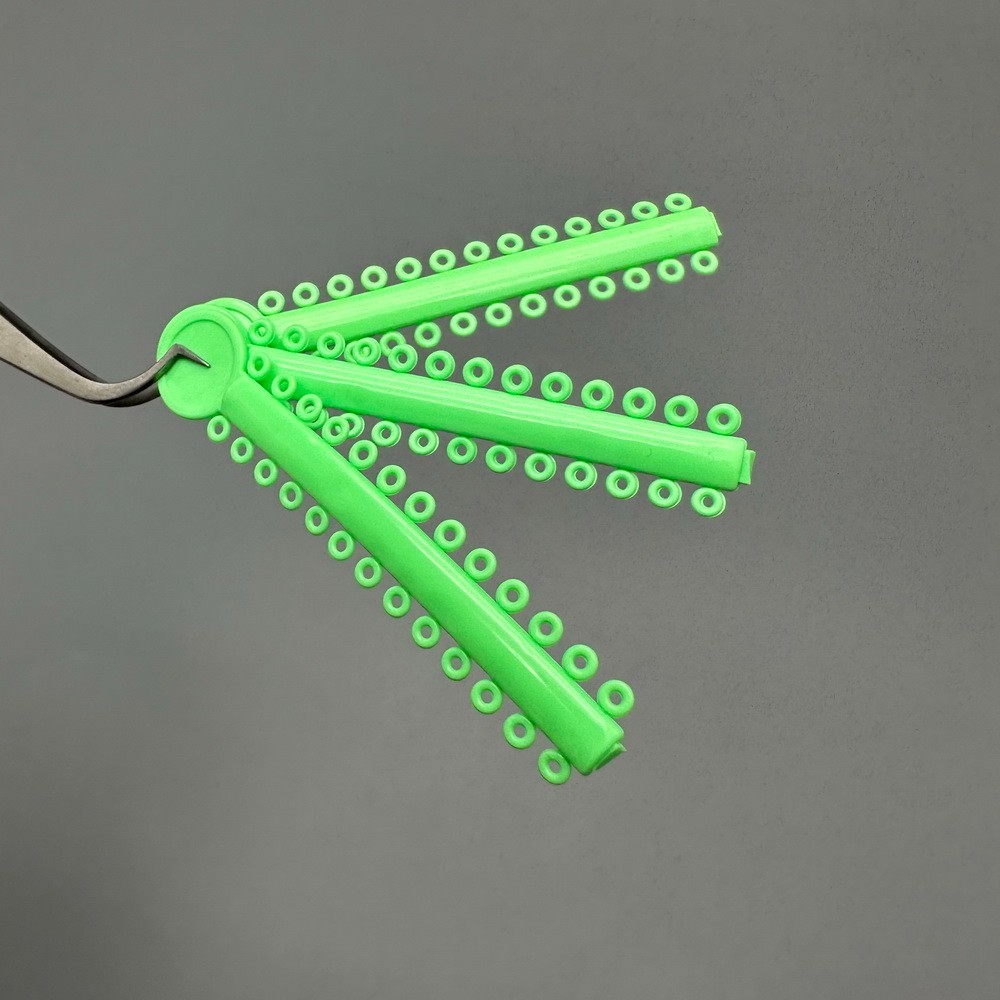 1040/320pcs Orthodontic Dental Elastic Ligature Ties Rubber Ortho Braces Bands