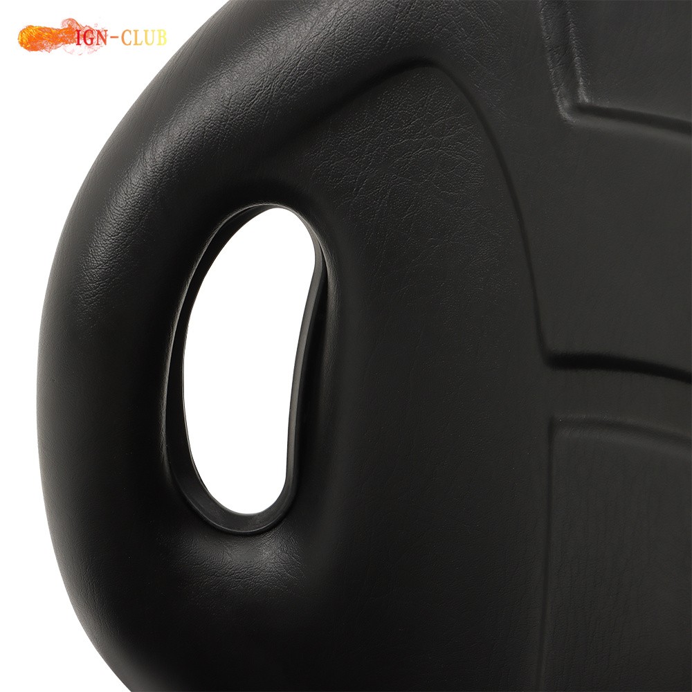 Black Universal Forklift Seat Fits For Clark Cat Hyster Yale Toyota New