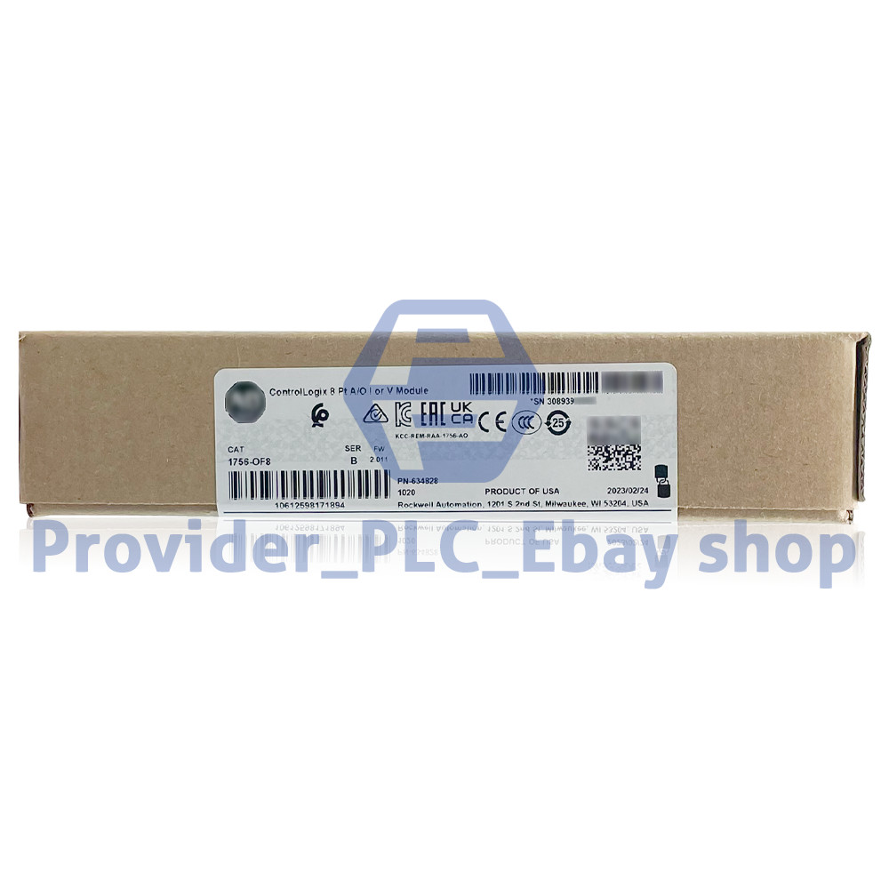 NEW Factory Sealed Allen Bradley 1756-OF8 ControlLogix 8 Pt A/O I or V Module