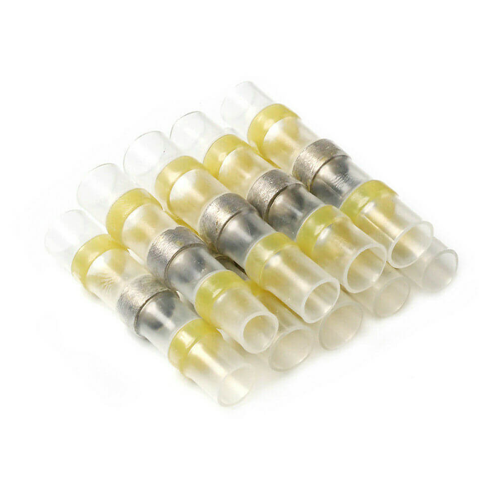 100-1000 Solder Seal Sleeve Terminal Waterproof Heat Shrink Butt Wire Connectors