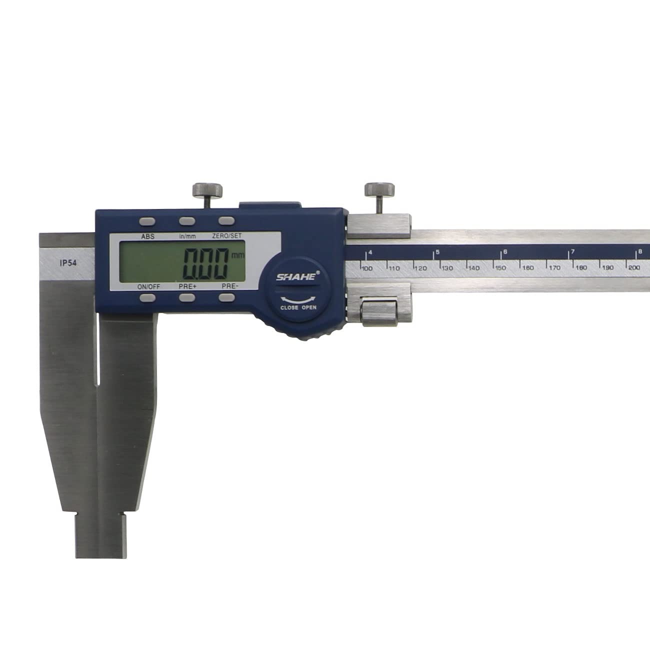 Stainless Steel 24”/600mm Electronic Digital Caliper Long Jaw Resolution .0005