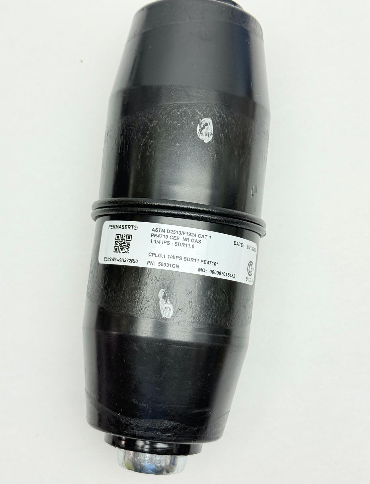 50031GN Permasert, 1-1/4″ IPS, NR Gas Coupling, SDR 11.0
