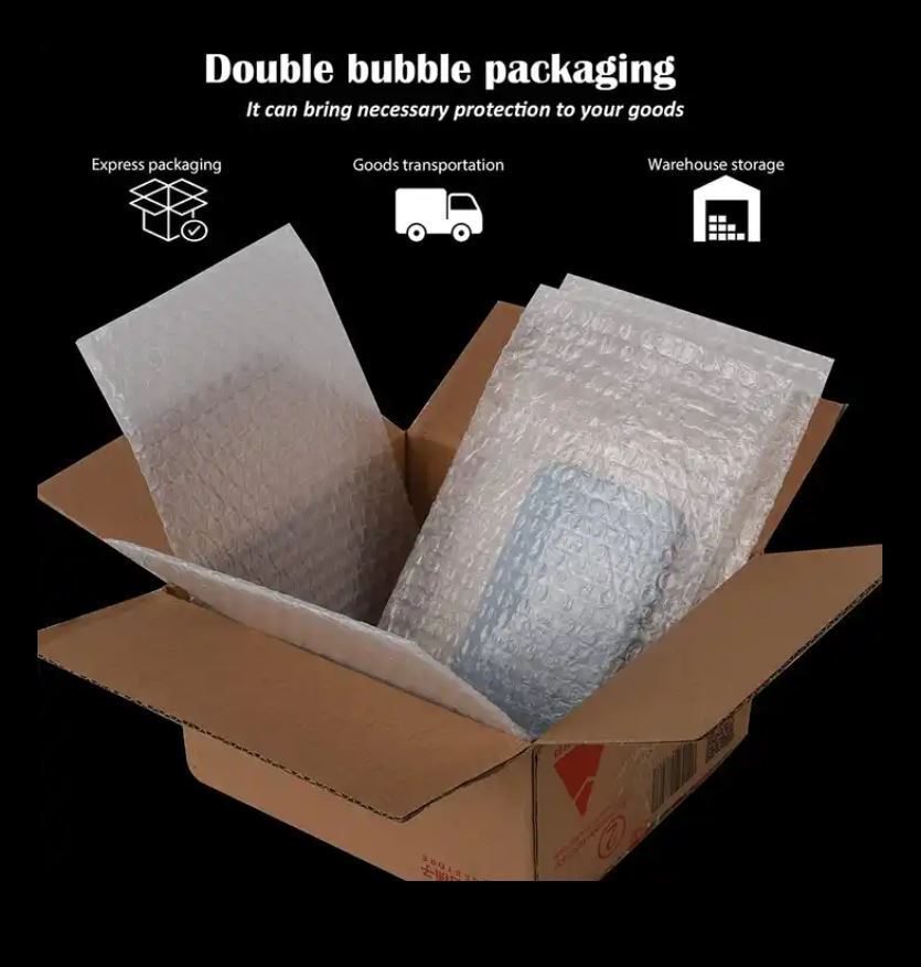 Bubble Pouch Out Bags Protective Wrap Pouches 3×5 4×5.5 4×7.5 6×8.5 8×11.5 12×15