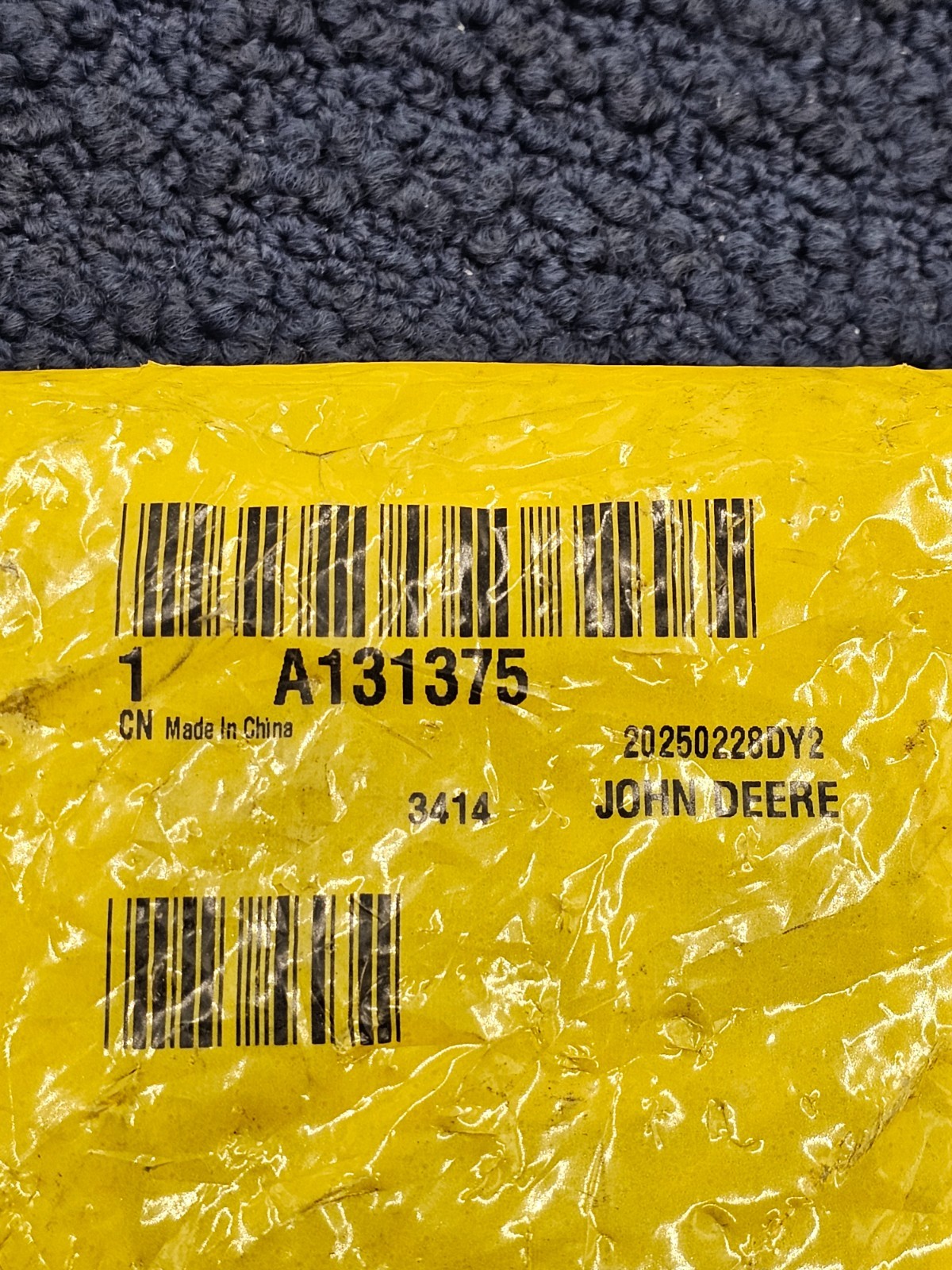 John Deere JD A131375 Planter Seed Tube Guard For 1512FX 1516FX