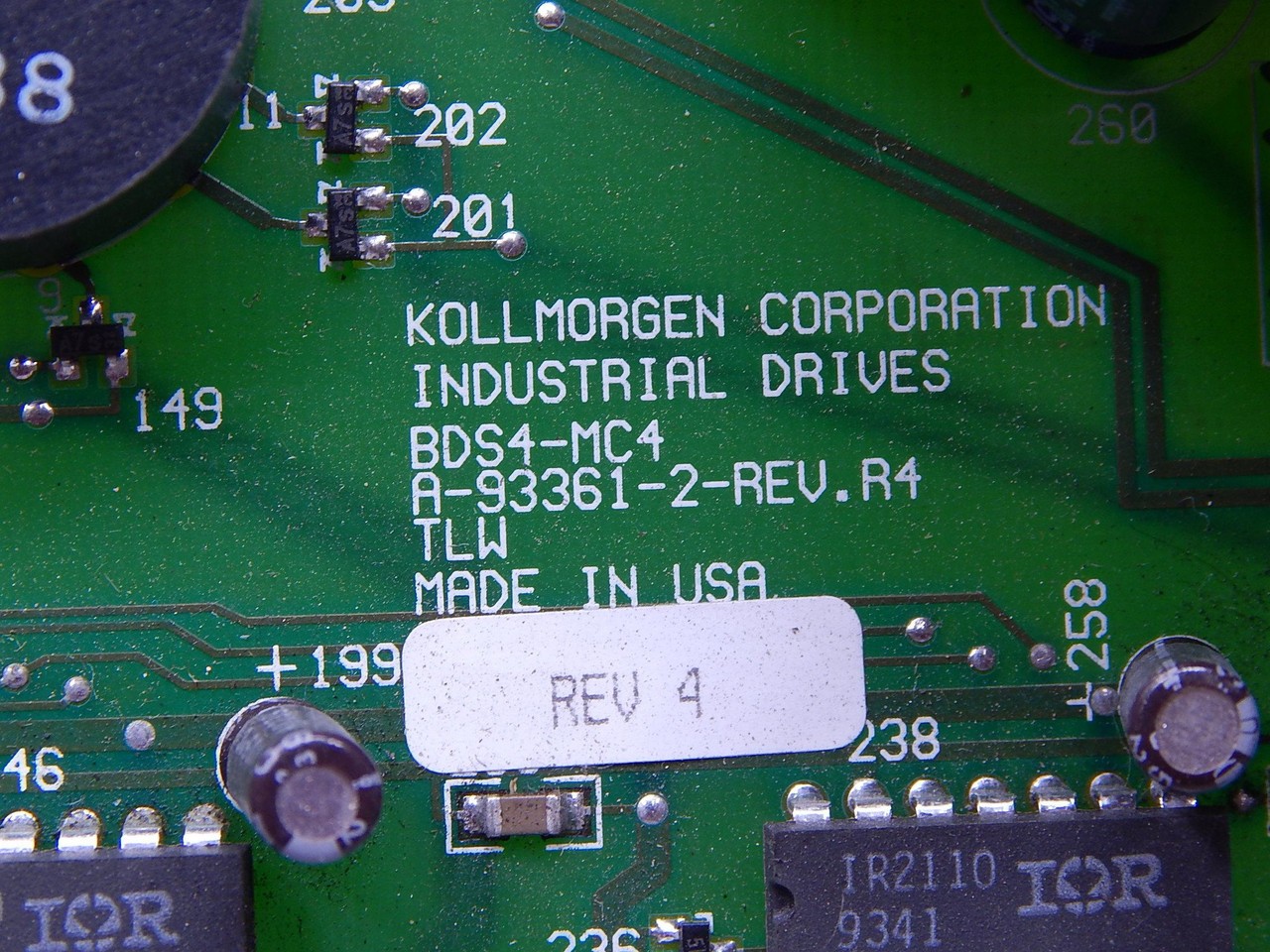 KOLLMORGEN BDS4-MC4-220J A-93361-2 BOARD CONTROL T143690