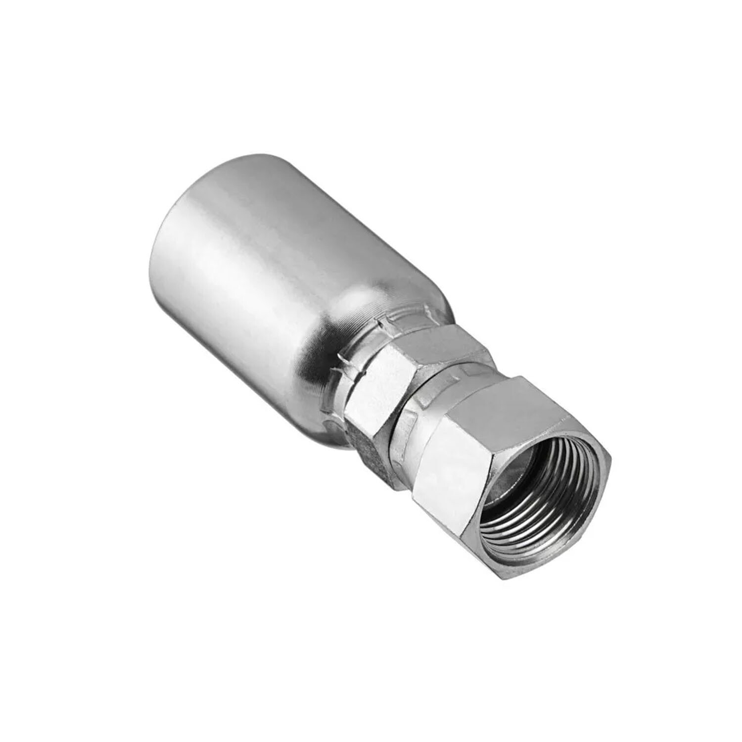 12-Pack 1/2″ Hydraulic Hose End Fittings: 1/2″ I.D. Hose x 1/2″ JIC 37 ° Female