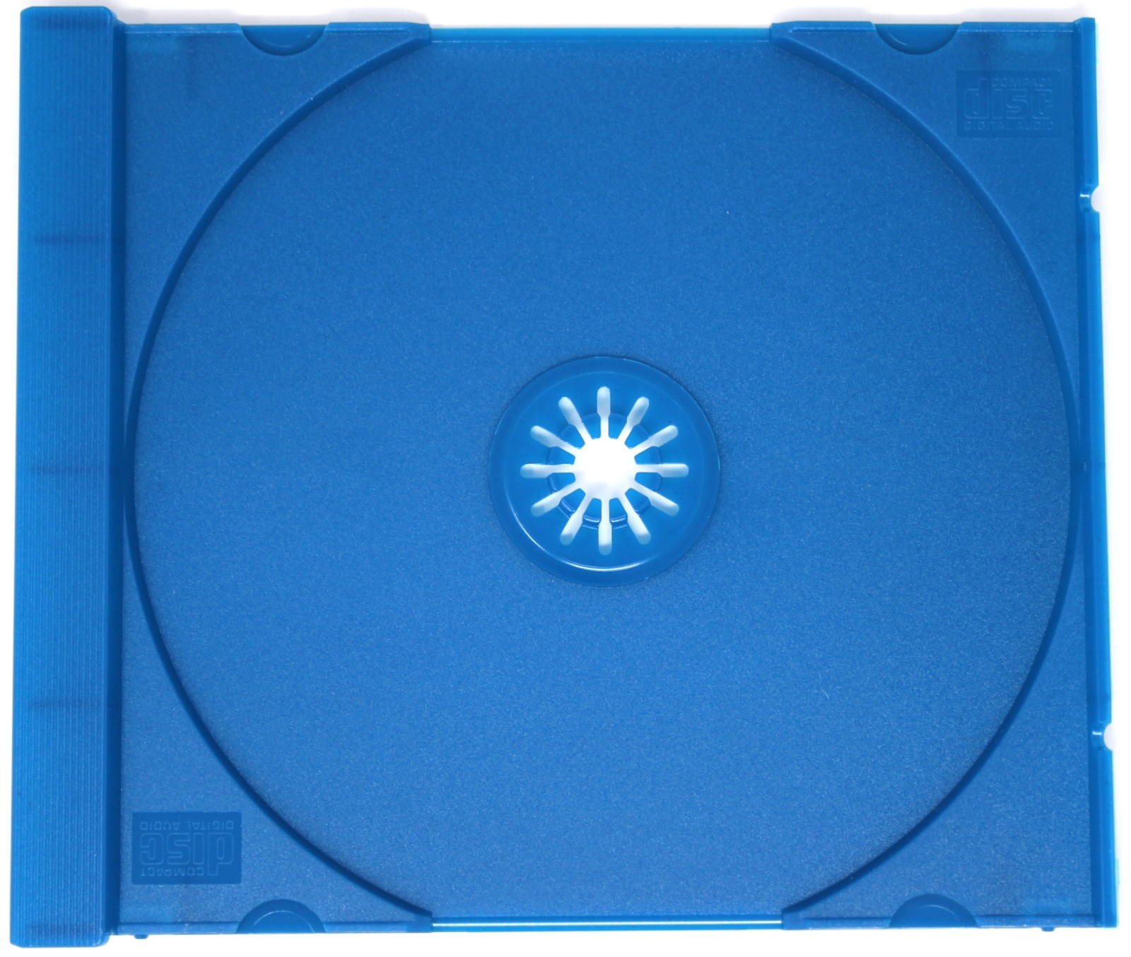 10 Brand New Solid Dark Blue CD Jewel Case Trays 1990s Vintage Tray Compact Disc