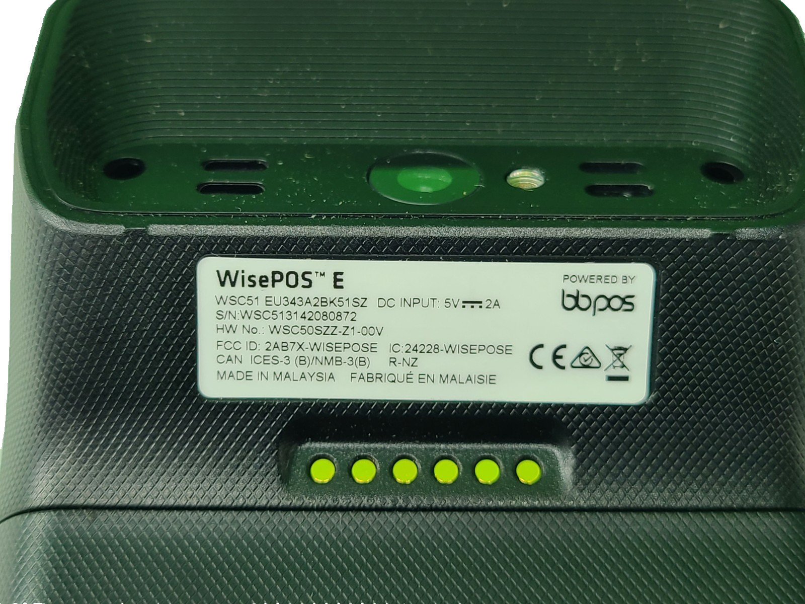 BBPOS WisePOS E WSC51 Stripe Terminal Card Reader With USB Charger No Dock