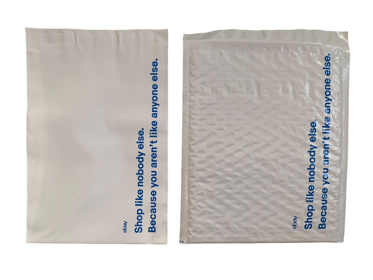eBay SHIPPING SUPPLIES STARTER KIT 20 PADDED BUBBLE and POLYMAILER ENVELOPES
