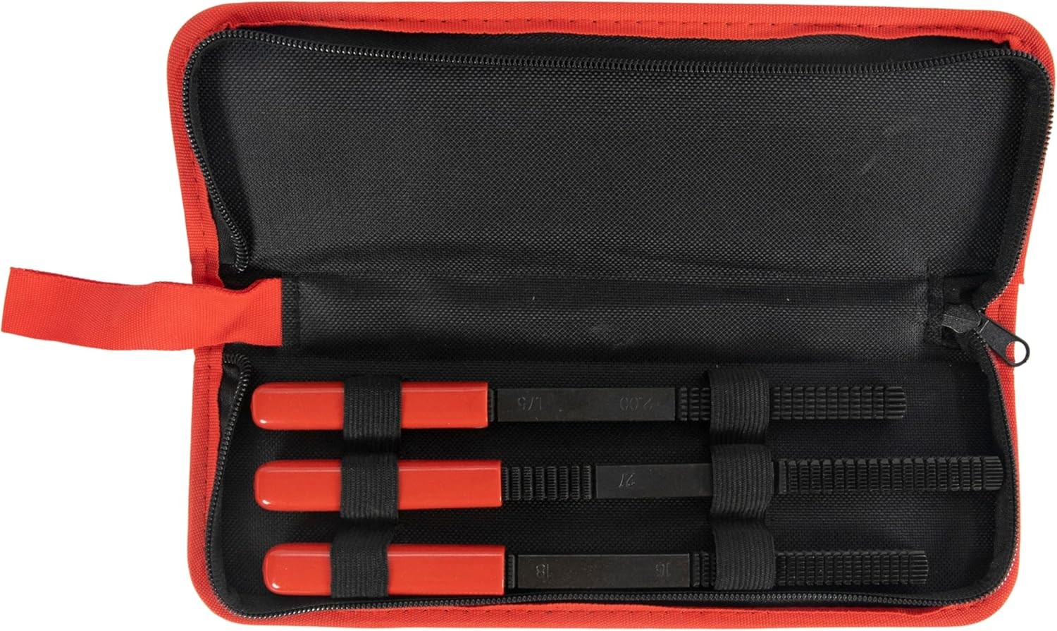 HFS(R) 3PCS Thread Repair File Set High Carbon Steel Thread Restorer SAE&Metric