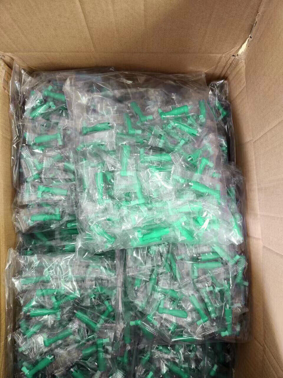 100pcs Dental Angel 90° Disposable Prophy Cup Angles Soft Latex Free Cups Green