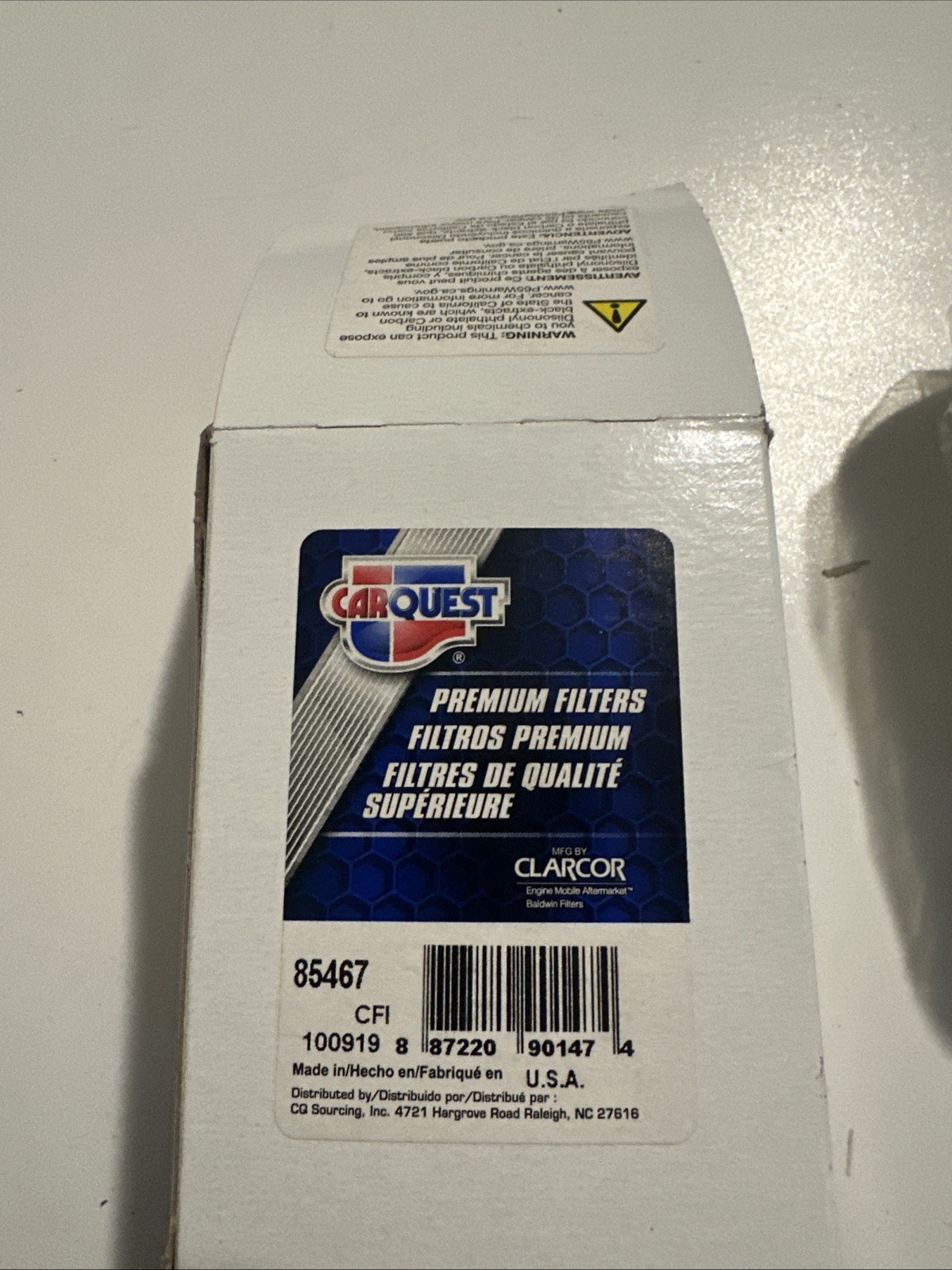 Carquest Premium HD Hydraulic Filter 85467