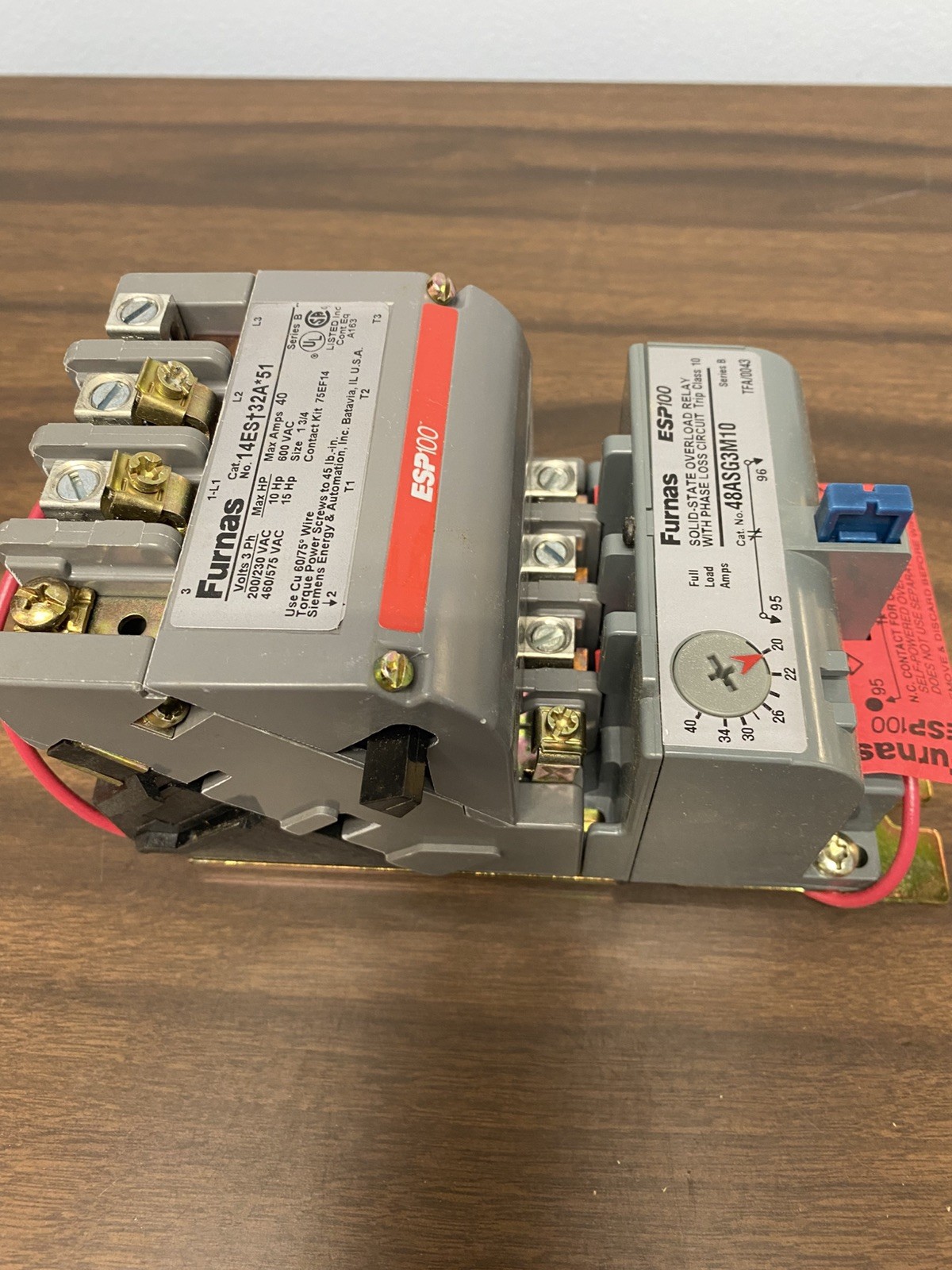 Furnas 14FS+32A* Magnetic Starter w/ 48ASG3M10 Solid State Overload