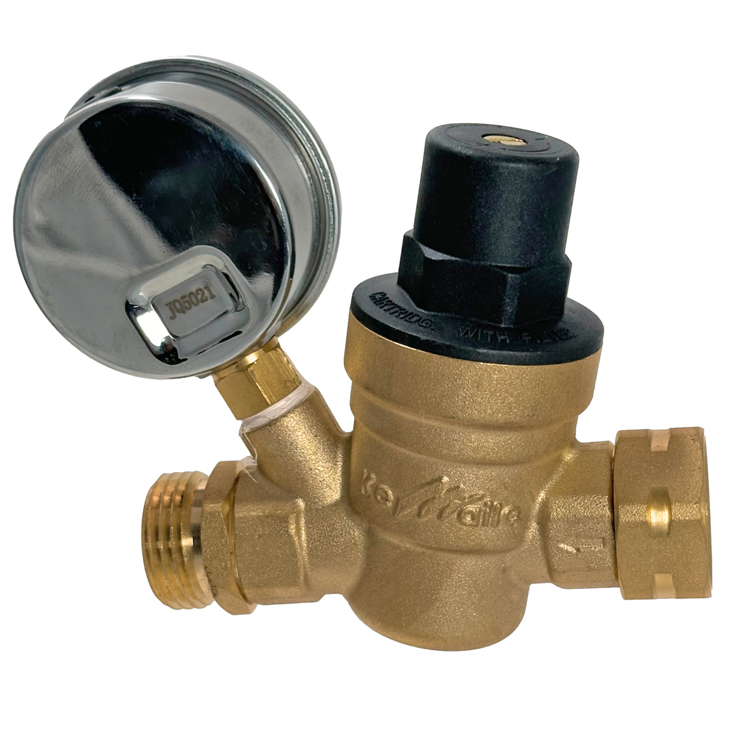 1 Piece XFITTING 3/4″ Water Pressure Regulator with Gauge