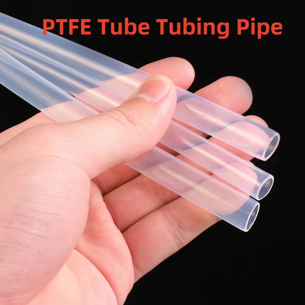 PTFE Tube Tubing Pipe High Temp Resistance Transparent ID 0.8-11 mm OD 1.6-14 mm